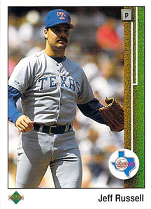1989 Upper Deck #461 Jeff Russell VG Texas Rangers 