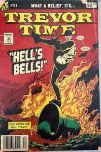 Trevor Hoffman - Trevor Time Autographed Pop Fly Pop Shop Daniel Jacob Horine Comic Book Art LE/448