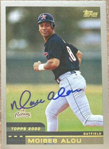 Moises Alou Autographed 2000 Topps #290