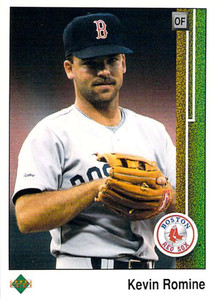 1989 Upper Deck #524 Kevin Romine VG Boston Red Sox 