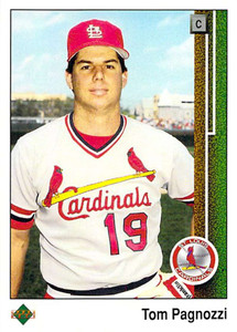 1989 Upper Deck #602 Tom Pagnozzi VG St. Louis Cardinals 