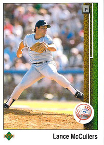 1989 Upper Deck #710 Lance McCullers VG New York Yankees 