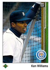 1989 Upper Deck #714 Kenny Williams VG Detroit Tigers 