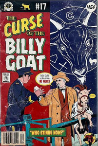 The Curse of the Billy Goat (Variant) - Pop Fly Pop Shop Daniel Jacob Horine Comic Book Art LE/200 The Curse of the Billy Goat (Variant) - Pop Fly Pop Shop Daniel Jacob Horine Comic Book Art LE/200