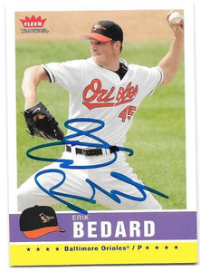Erik Bedard Autographed 2006 Fleer Tradition #118