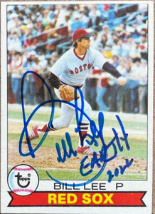 Bill Lee Autographed 1979 Topps #455 ID: 122566