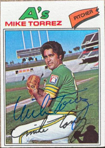Mike Torrez Autographed 1977 Topps #365