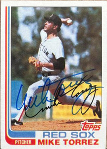 Mike Torrez Autographed 1982 Topps #225