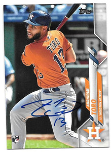 Abraham Toro Autographed 2020 Topps #264