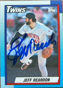 Jeff Reardon Autographed 1990 Topps #235