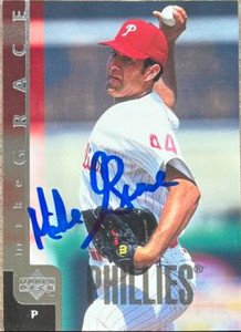 Mike Grace Autographed 1998 Upper Deck #476