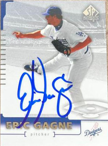 Eric Gagne Autographed 2004 SP Authentic #62