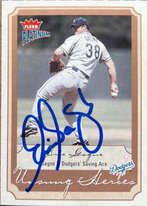 Eric Gagne Autographed 2003 Fleer Platinum #217