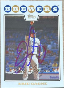 Eric Gagne Autographed 2008 Topps #571