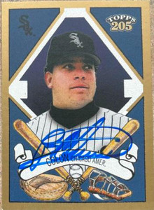 Bartolo Colon baseball card rookie (Cleveland Indians) 1997 Topps