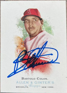 Bartolo Colon Autographed 2005 Topps #231 - Under the Radar Sports