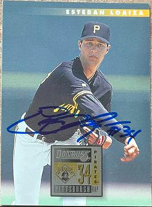 Esteban Loaiza Autographed 1996 Donruss #273