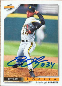 Esteban Loaiza Autographed 1996 Score #439