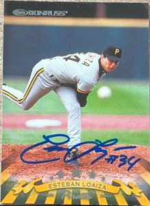 Esteban Loaiza Autographed 1998 Donruss #206