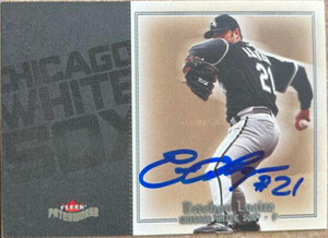 Esteban Loaiza Autographed 2004 Fleer Patchworks #61