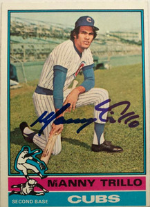 Manny Trillo Autographed 1976 Topps #206
