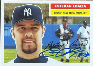 Esteban Loaiza Autographed 2005 Topps Heritage #293