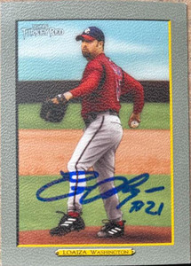 Esteban Loaiza Autographed 2005 Topps Turkey Red #223