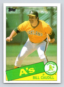 1985 Topps #685 Bill Caudill VG Oakland Athletics 