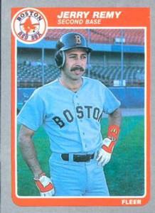 1984 Donruss Jerry Remy . Boston Red Sox #172