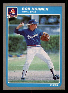 1983 Donruss #58 Bob Horner VG Atlanta Braves - Under the Radar Sports