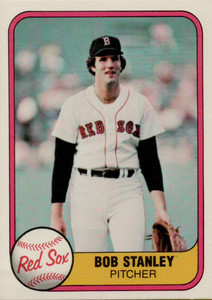 1981 Fleer #234 Bob Stanley VG Boston Red Sox 