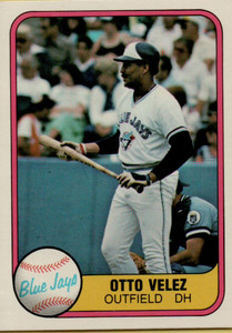 1981 Fleer #410 Otto Velez VG Toronto Blue Jays 