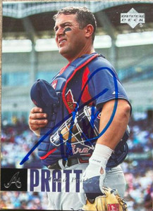 Todd Pratt Autographed 2006 Upper Deck #519