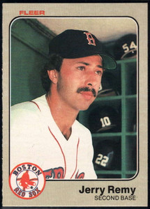 1984 Donruss Jerry Remy . Boston Red Sox #172