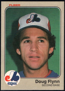 1983 Fleer #282 Doug Flynn VG Montreal Expos 