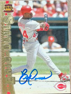 Eric Davis Autographed 1997 Pacific Crown Collection #267