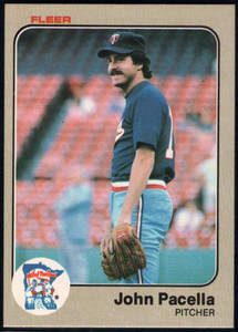 1983 Fleer #622 John Pacella VG Minnesota Twins 