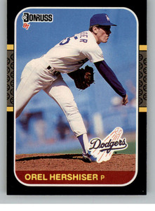 1987 Donruss #106 Orel Hershiser VG Los Angeles Dodgers 