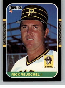 1987 Donruss #188 Rick Reuschel VG Pittsburgh Pirates 