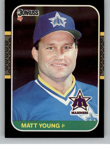 1987 Donruss #193 Matt Young VG Seattle Mariners 