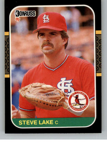 1987 Donruss #604 Steve Lake VG St. Louis Cardinals 
