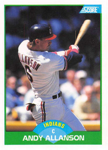 1992 Score #547 Jesse Orosco VG Cleveland Indians - Under the