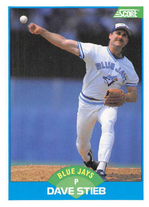 1992 Fleer #341 Dave Stieb VG Toronto Blue Jays - Under the Radar Sports