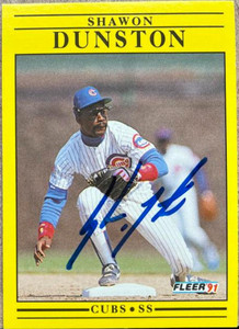 MLB Teams - Chicago Cubs - Players - Shawon Dunston - Page 1 - Under the  Radar Sports