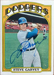 Steve Garvey Autographed 1971 Topps #341 Rookie Card