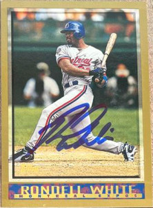 Rondell White Autographed 1998 Topps #301