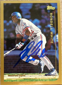 Rondell White Autographed 1999 Topps #61