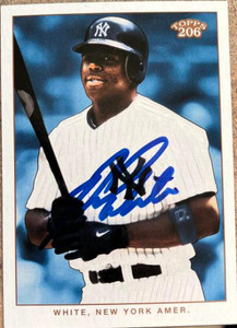 Rondell White Autographed 2002 Topps 206 #348