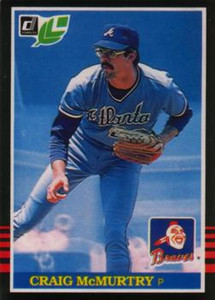 1985 Donruss/Leaf #45 Craig McMurtry VG Atlanta Braves 