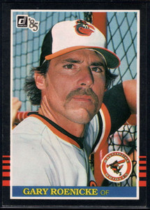 1985 Donruss #123 Gary Roenicke VG Baltimore Orioles 